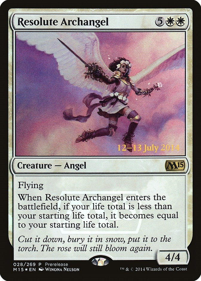 Image for Resolute Archangel (28) [Prerelease Cards]