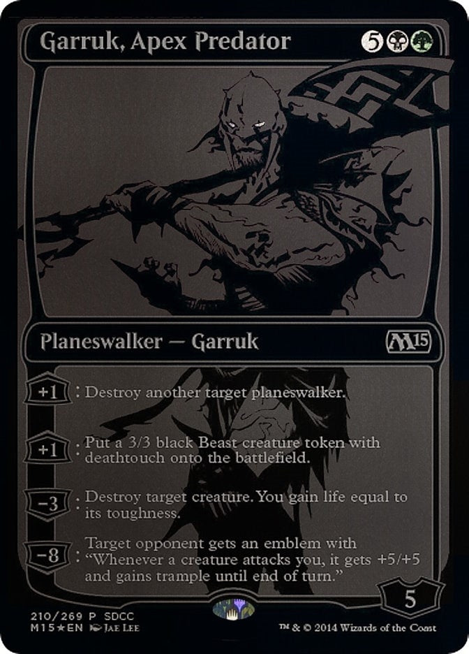 Image for Garruk, Apex Predator (SDCC 2014 Exclusive) (210) [Media Promos]