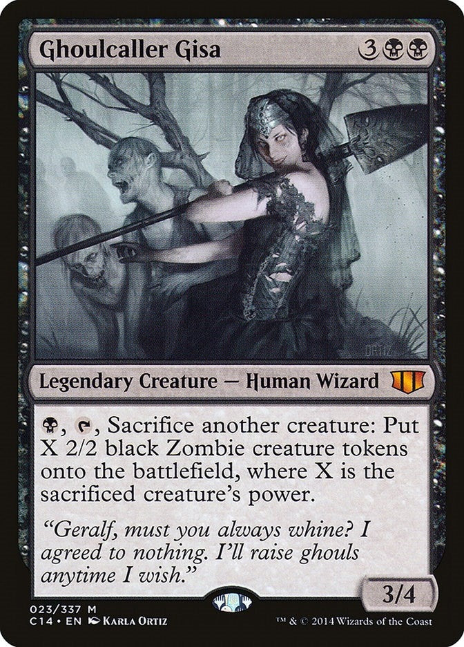 Image for Ghoulcaller Gisa (23) [Commander 2014]