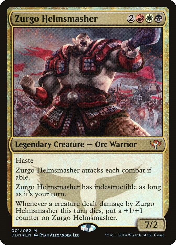Image for Zurgo Helmsmasher (1) [Duel Decks: Speed vs. Cunning]