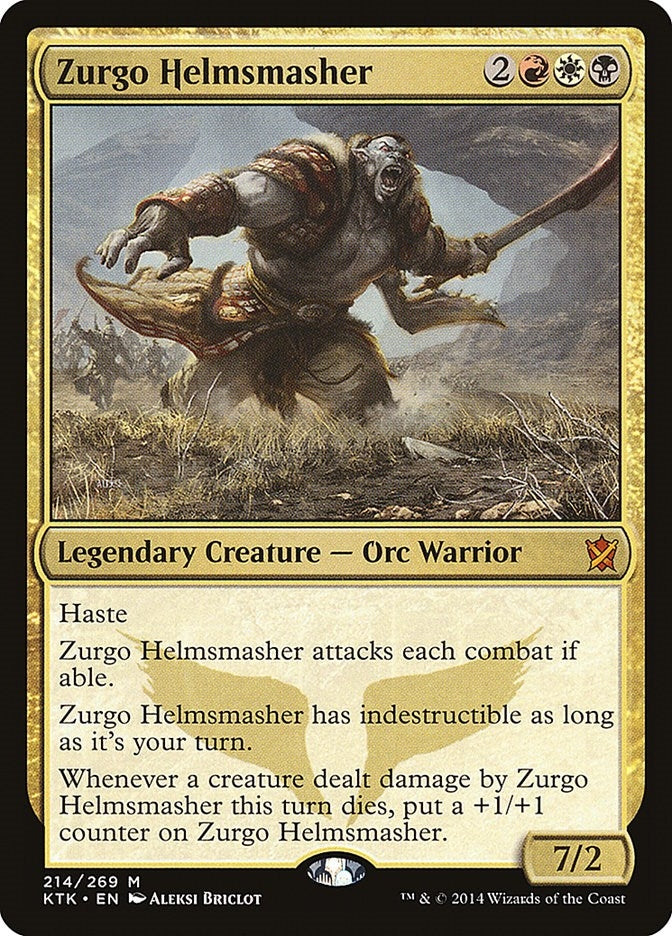 Image for Zurgo Helmsmasher (214) [Khans of Tarkir]