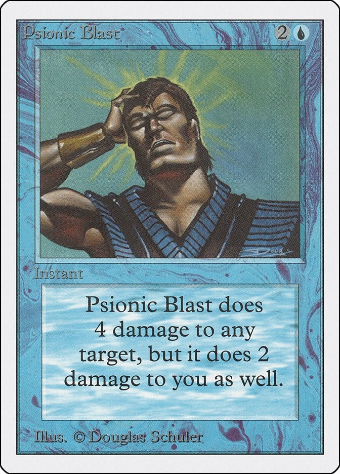 Image for Psionic Blast - Magic: The Gathering