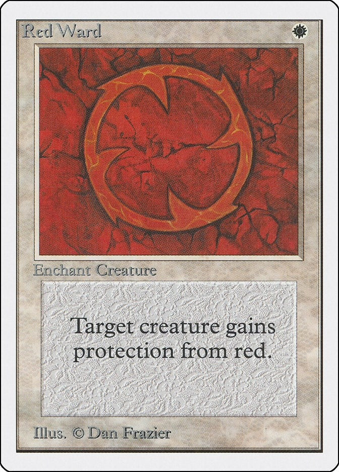 Image for Red Ward - Magic: The Gathering