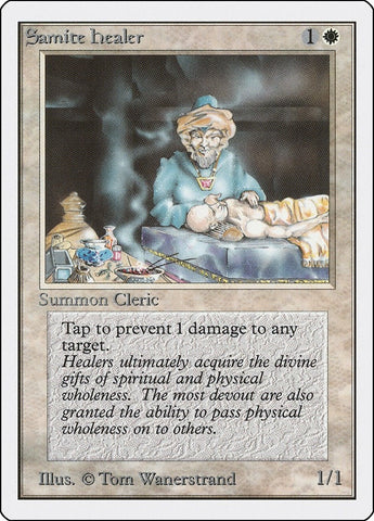 Image for Samite Healer - Magic: The Gathering