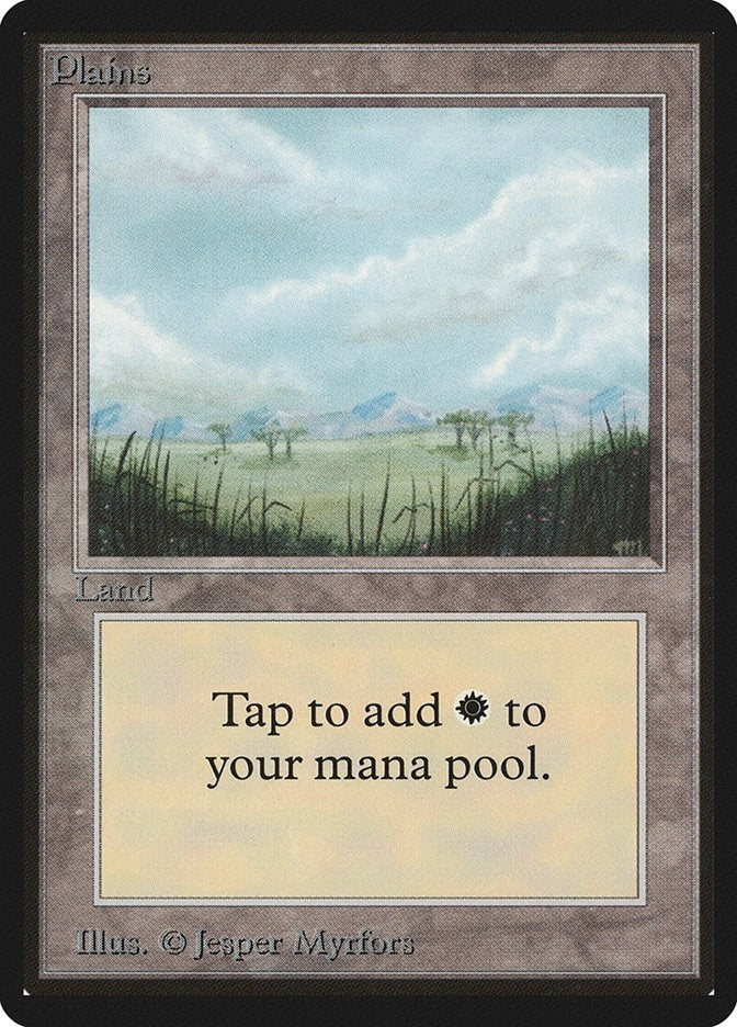 Image for Plains (B) - Magic: The Gathering