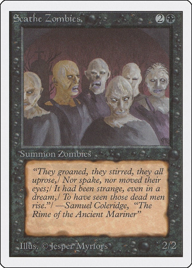 Image for Scathe Zombies - Magic: The Gathering