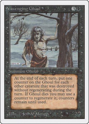 Image for Scavenging Ghoul - Magic: The Gathering