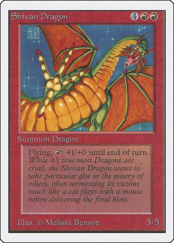 Image for Shivan Dragon [Unlimited Edition]