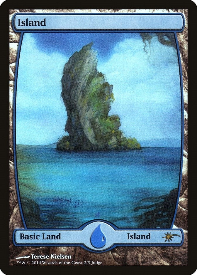Image for Island - Full Art (2) (2) [Judge Promos]