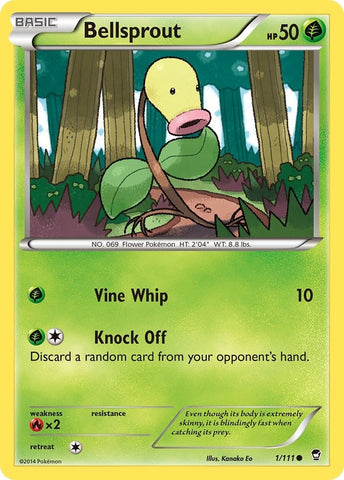 Image for Bellsprout (1/111) [XY - Furious Fists]