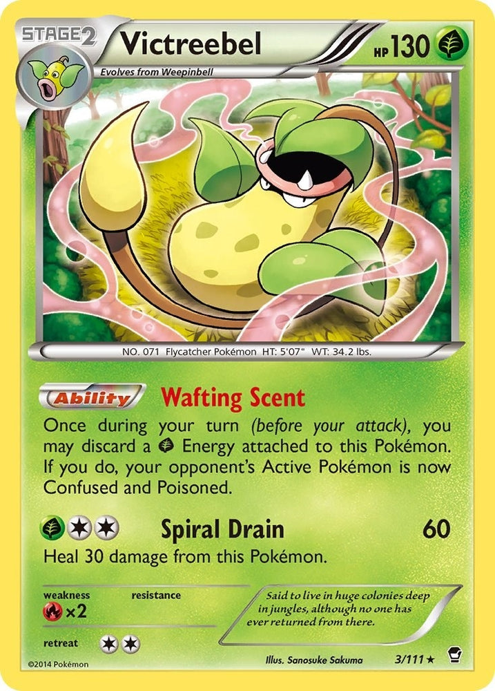 Image for Victreebel (3/111) [XY - Furious Fists]