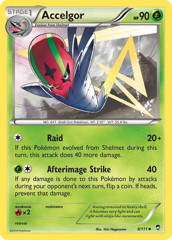 Image for Accelgor (9/111) [XY - Furious Fists]