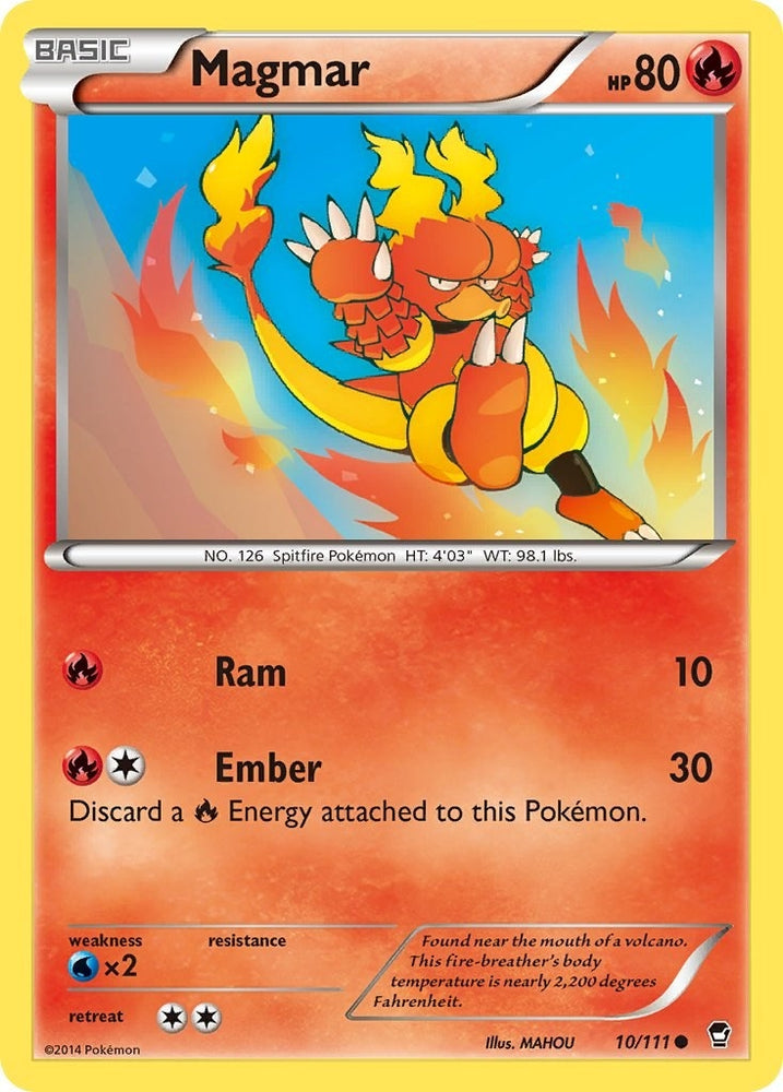 Image for Magmar (10/111) [XY - Furious Fists]