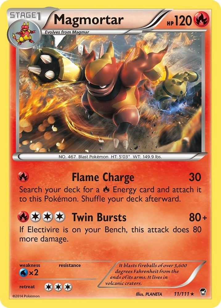 Image for Magmortar (11/111) [XY - Furious Fists]