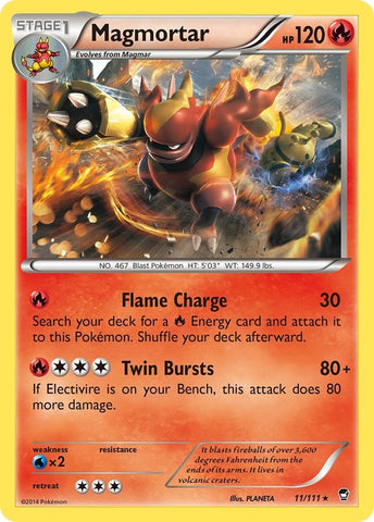Image for Magmortar (11/111) [XY - Furious Fists]