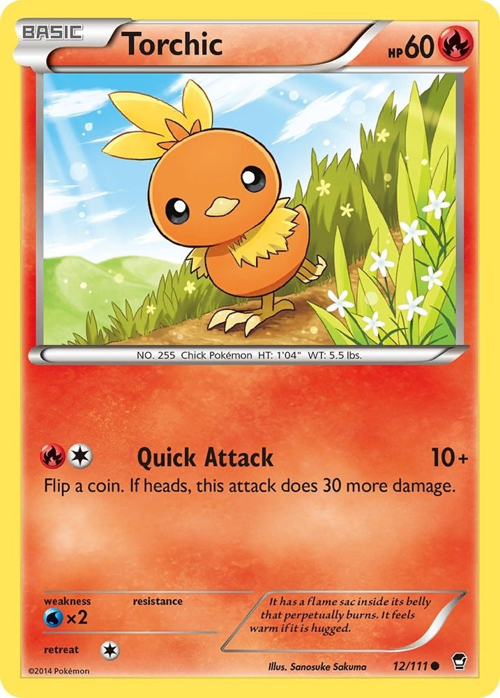 Image for Torchic (12/111) [XY - Furious Fists]