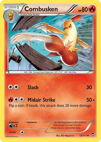 Image for Combusken (13/111) [XY - Furious Fists]