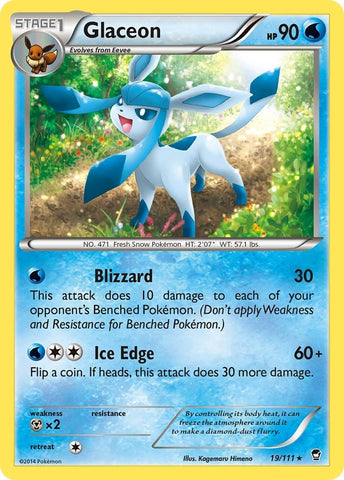 Image for Glaceon (19/111) [XY - Furious Fists]
