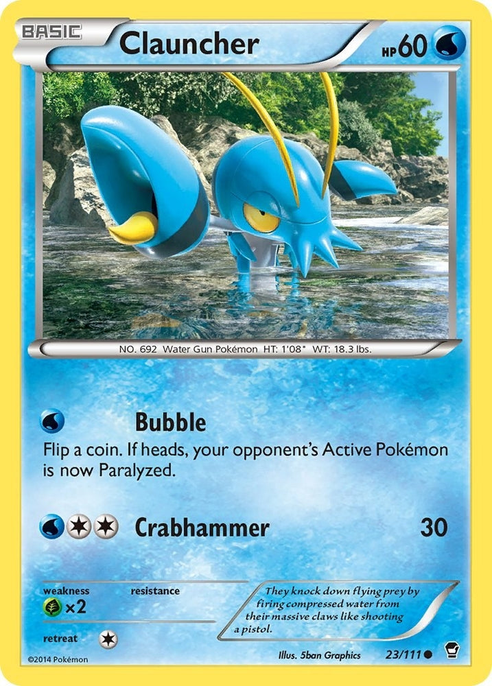 Image for Clauncher (23/111) [XY - Furious Fists]