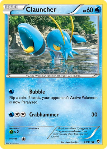 Image for Clauncher (23/111) [XY - Furious Fists]