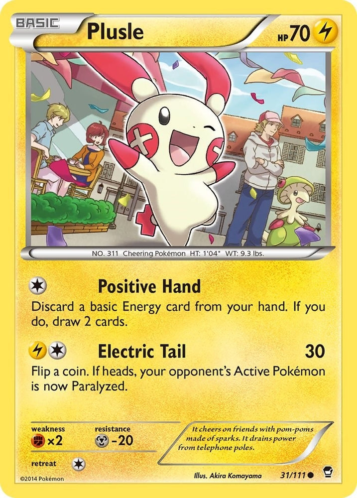 Image for Plusle (31/111) [XY - Furious Fists]