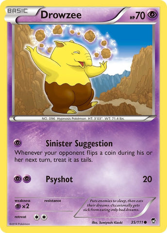 Image for Drowzee (35/111) [XY - Furious Fists]