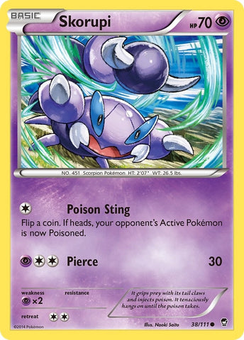 Image for Skorupi (38/111) [XY - Furious Fists]