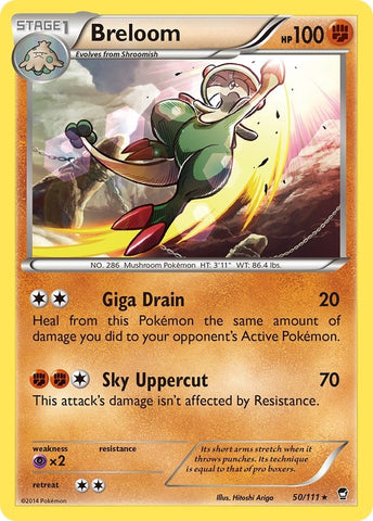 Image for Breloom (50/111) [XY - Furious Fists]