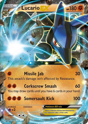 Image for Lucario EX (54/111) [XY - Furious Fists]