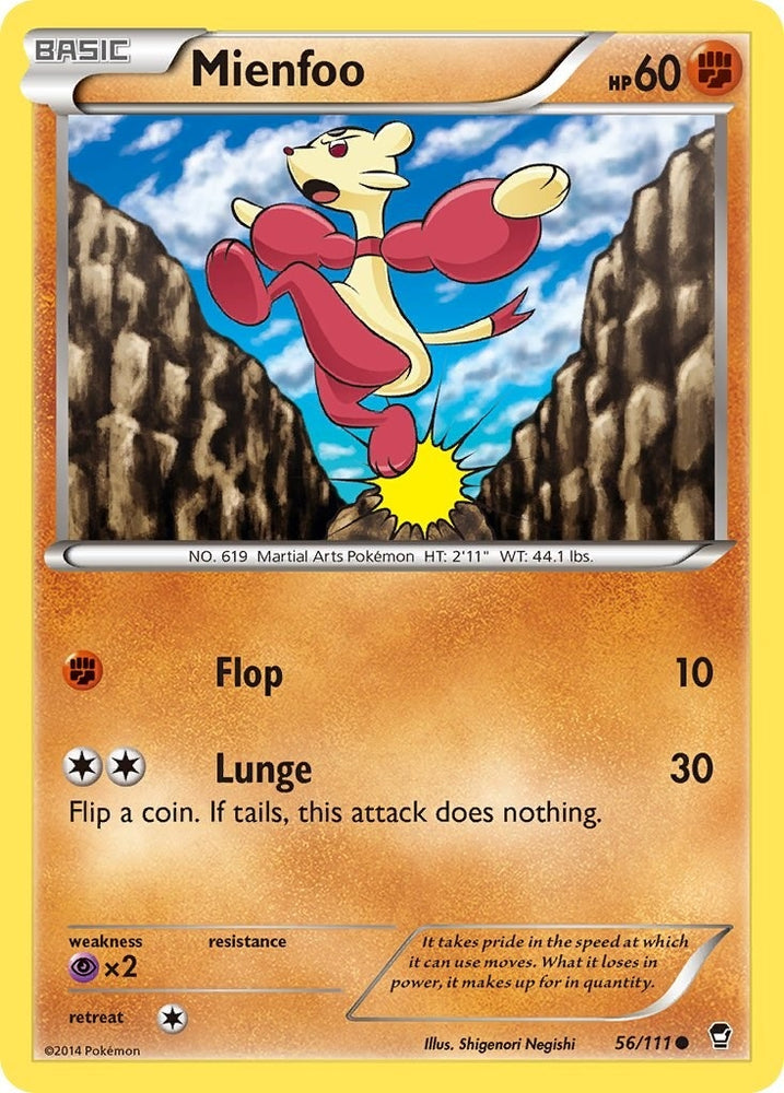 Image for Mienfoo (56/111) [XY - Furious Fists]