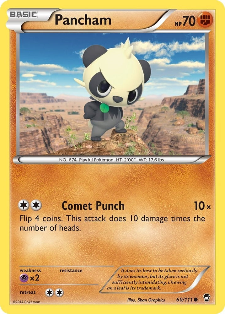 Image for Pancham (60) (60/111) [XY - Furious Fists]