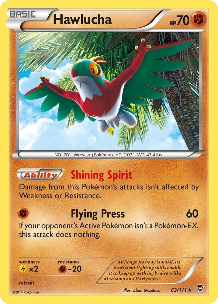 Image for Hawlucha (63/111) [XY - Furious Fists]