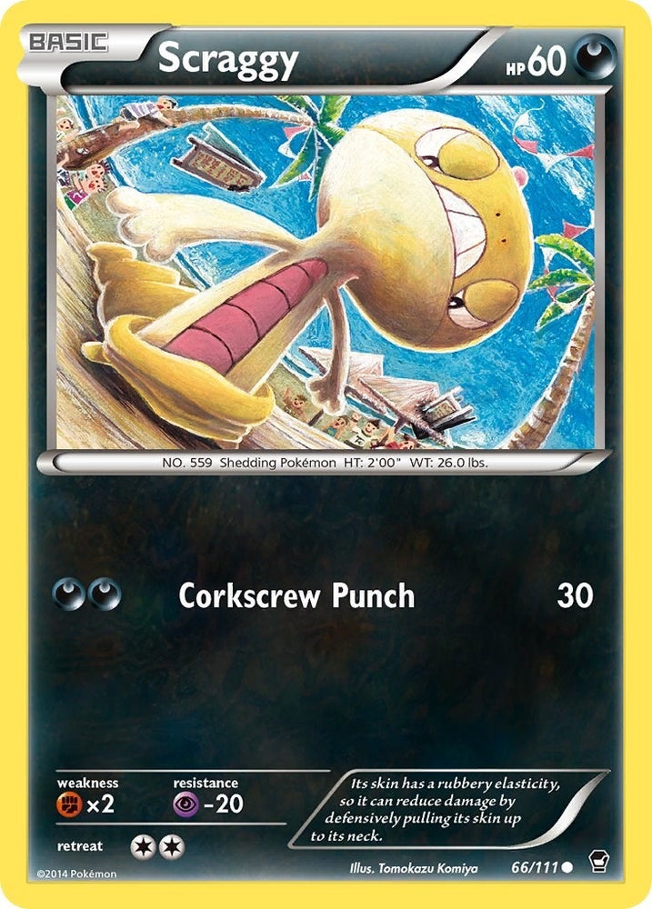 Image for Scraggy (66/111) [XY - Furious Fists]