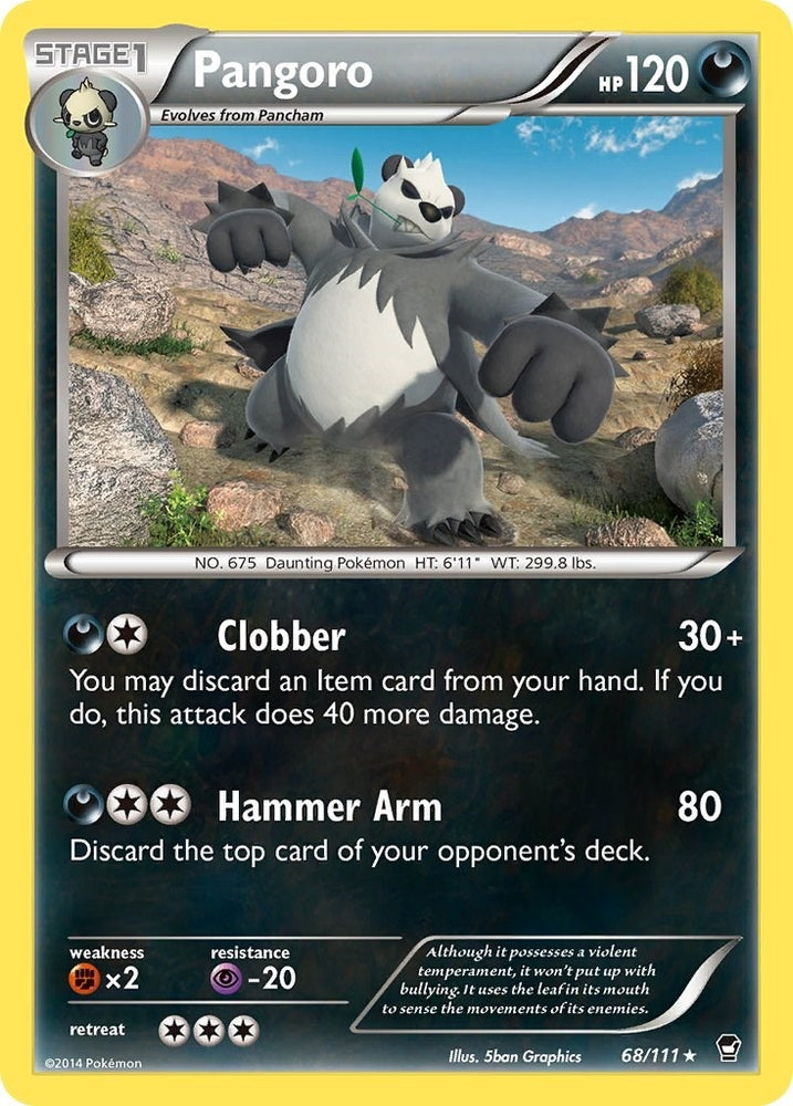 Image for Pangoro (68/111) [XY - Furious Fists]