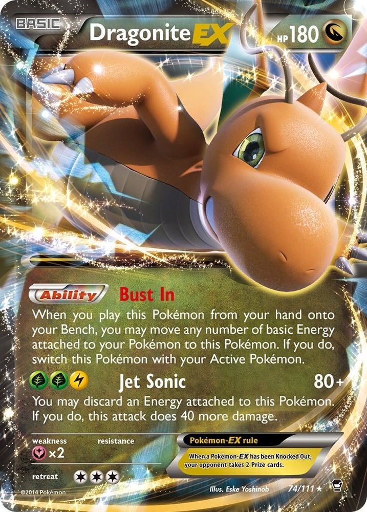 Image for Dragonite EX (74/111) [XY - Furious Fists]