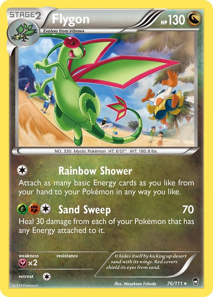 Image for Flygon (76/111) [XY - Furious Fists]