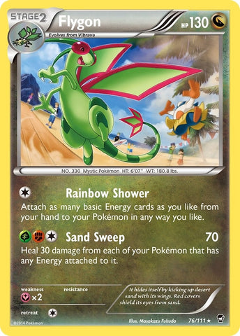 Image for Flygon (76/111) [XY - Furious Fists]