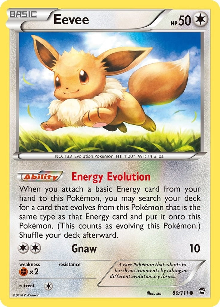 Image for Eevee (80/111) [XY - Furious Fists]