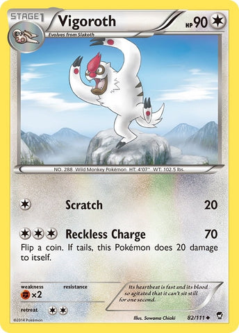 Image for Vigoroth (82/111) [XY - Furious Fists]
