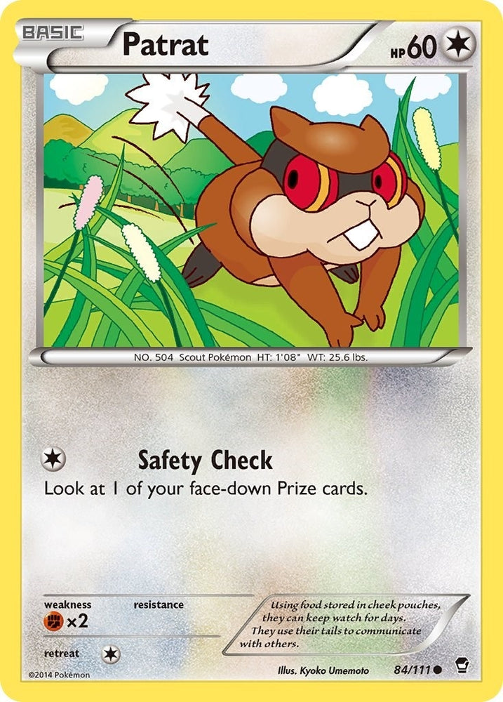 Image for Patrat (84/111) [XY - Furious Fists]