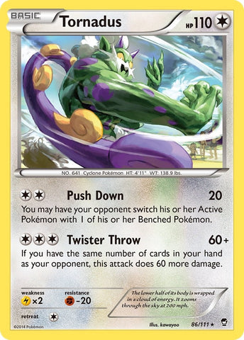 Image for Tornadus (86/111) - Pokemon