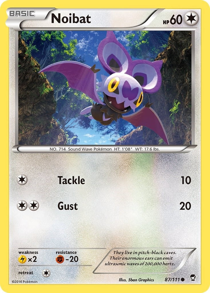 Image for Noibat (87/111) [XY - Furious Fists]