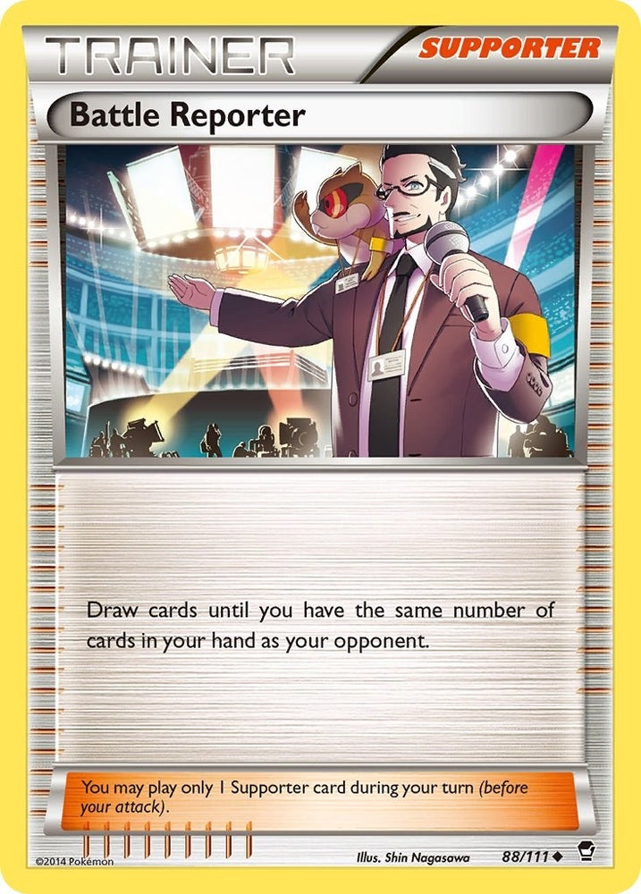 Image for Battle Reporter (88/111) [XY - Furious Fists]
