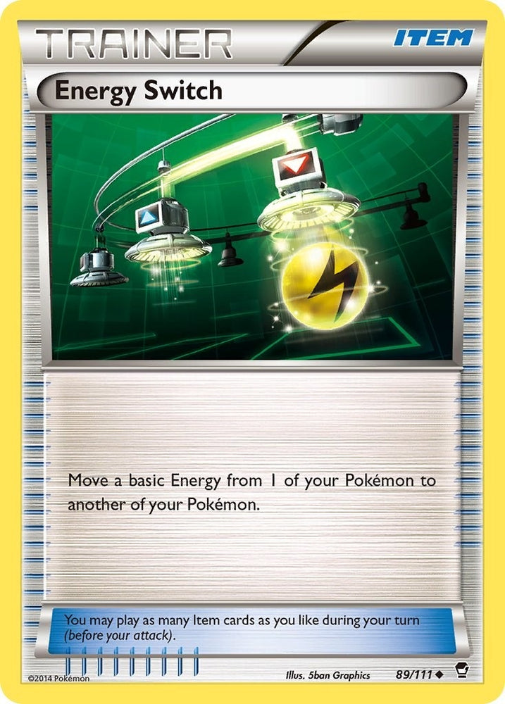 Image for Energy Switch (89/111) [XY - Furious Fists]