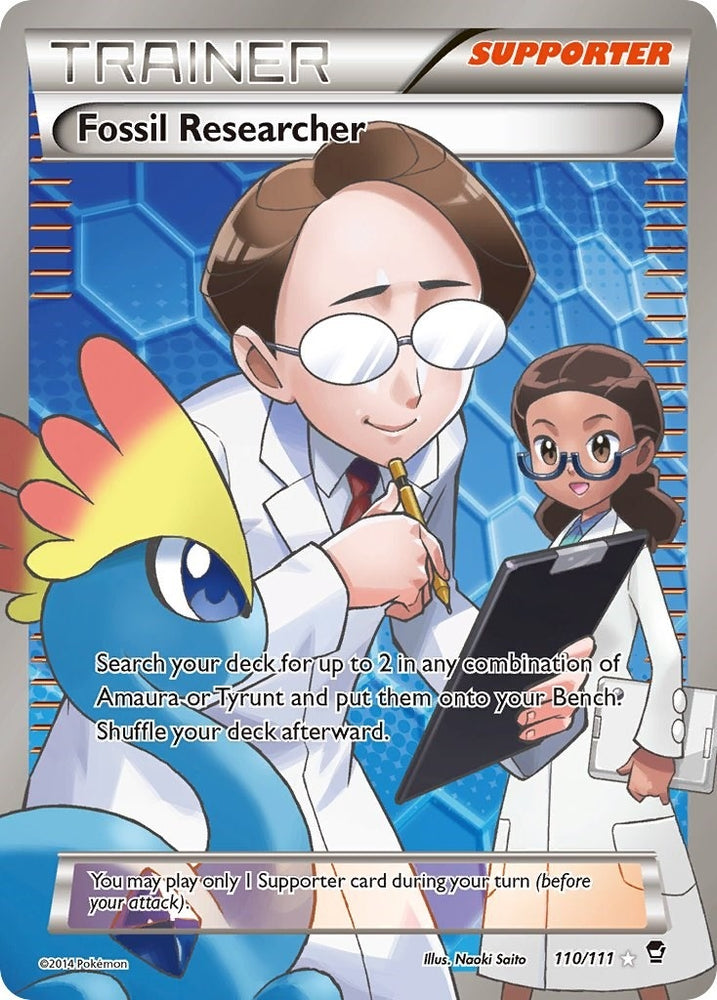 Image for Fossil Researcher (110 Full Art) (110/111) [XY - Furious Fists]