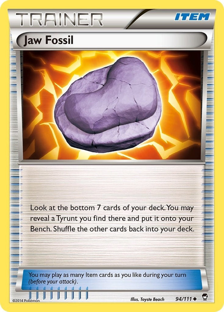 Image for Jaw Fossil (94/111) [XY - Furious Fists]