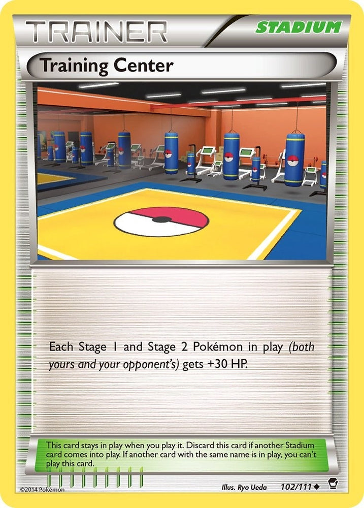 Image for Training Center (102/111) [XY - Furious Fists]