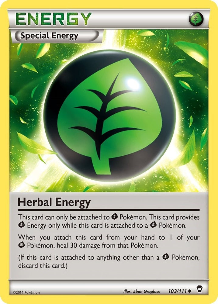 Image for Herbal Energy (103/111) [XY - Furious Fists]