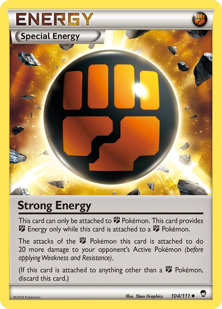 Image for Strong Energy (104/111) [XY - Furious Fists]
