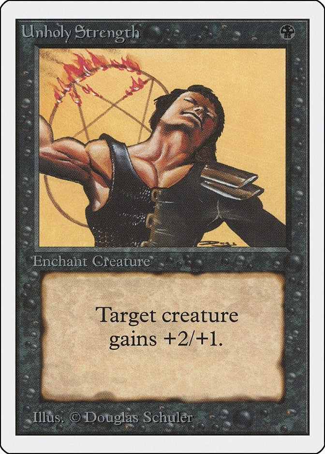 Image for Unholy Strength - Magic: The Gathering